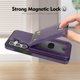 thumbnail image 4 of Funda tipo cartera SkyEagle Magsafe 2 en 1 para Galaxy S25 Plus Purple, 4 of 7