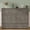 Gray, variant on Mintazer Queen Size Murphy Bed Cabinet with Drawer & Charging Station, Farmhouse Foldable Wall Bed for Living Room Bedroom Apartment, Natural