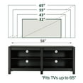 thumbnail image 5 of Zinus Camden TV Stand for TVs up to 65", Espresso, 5 of 17