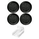 thumbnail image 2 of Uuiauoio Trays for Serving Food and Pantry,Reusable Platters for Snacks Fruit Cookies Dessert Bone,Round Tray Home Decor,4 Pieces, 2 of 9