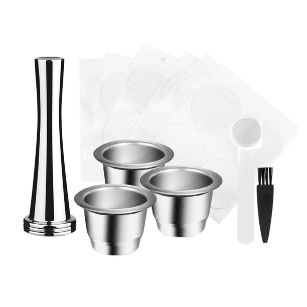 Filtros de cápsu de café rellenables Filtro de mal Herramientas de café de cocina Sunnimix almohadillas de café recargables
