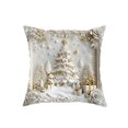 thumbnail image 1 of Las mejores fundas de almohada navideñas - Diseños festivos de copos de nieve y renos para una decoración acogedora de dormitorio, 1 of 1