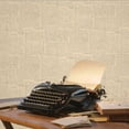 thumbnail image 2 of Galerie Wallcoverings  Nostalgie Collection Family Letters Non-woven Matte Wallpaper Roll 33 feet x 21 inches - Beige, 2 of 4