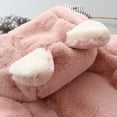 thumbnail image 3 of XBASW Newborn Infant Baby Fleece Hooded Jacket Winter Warm Coat Cotton-Padded Warm Outerwear for Girls Boys 0-4T, 3 of 7