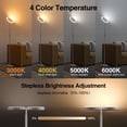 thumbnail image 3 of Lámpara de pie Sibrille LED gris plomizo, 22 W, control remoto regulable, 3 of 9