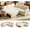 Beige, variant on 79" L-Shaped Sleeper Sectional Sofa, Black Chenille Pull Out Sofa Bed, 5 Seat Convertible Couch with Reversible Storage Chaise, USB Charging Ports, Tool-Free Assembly