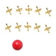 thumbnail image 4 of Jacks Game Old School Jax Juego Toys Diversión Jacks de Juego de mesa retro tradicional y pelota hinchable para acampados de de juegos de oro, 4 of 8