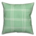 thumbnail image 2 of Creative Products Mint Grid 16 x 16 Spun Poly Pillow, 2 of 3
