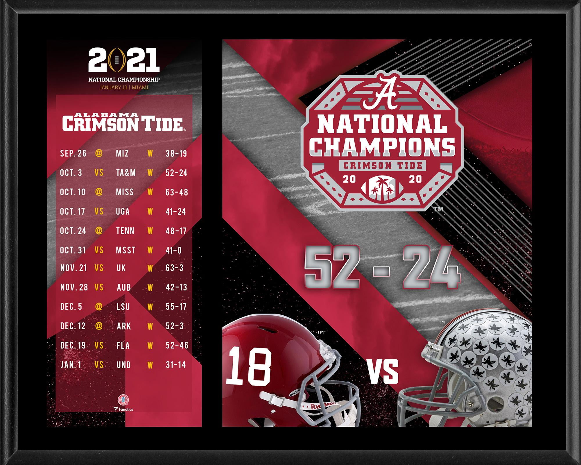 Alabama Crimson Tide College Football 