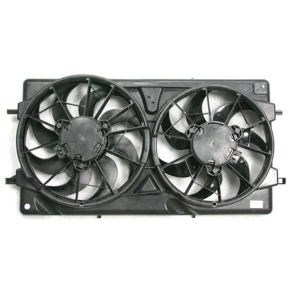 Agility Auto Parts 6016135 Dual Radiator and Condenser Fan Assembly for GM Specific Models Fits select: 2005-2008 CHEVROLET COBALT, 2004-2007 SATURN ION