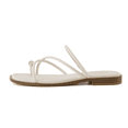 thumbnail image 6 of Cushionaire Venue Women’s Strappy Toe-Loop Slide Sandals with Gold-Tone Accent & Memory Foam Comfort | Minimalist Summer Sandals for Women with Wide Widths Available, 6 of 11