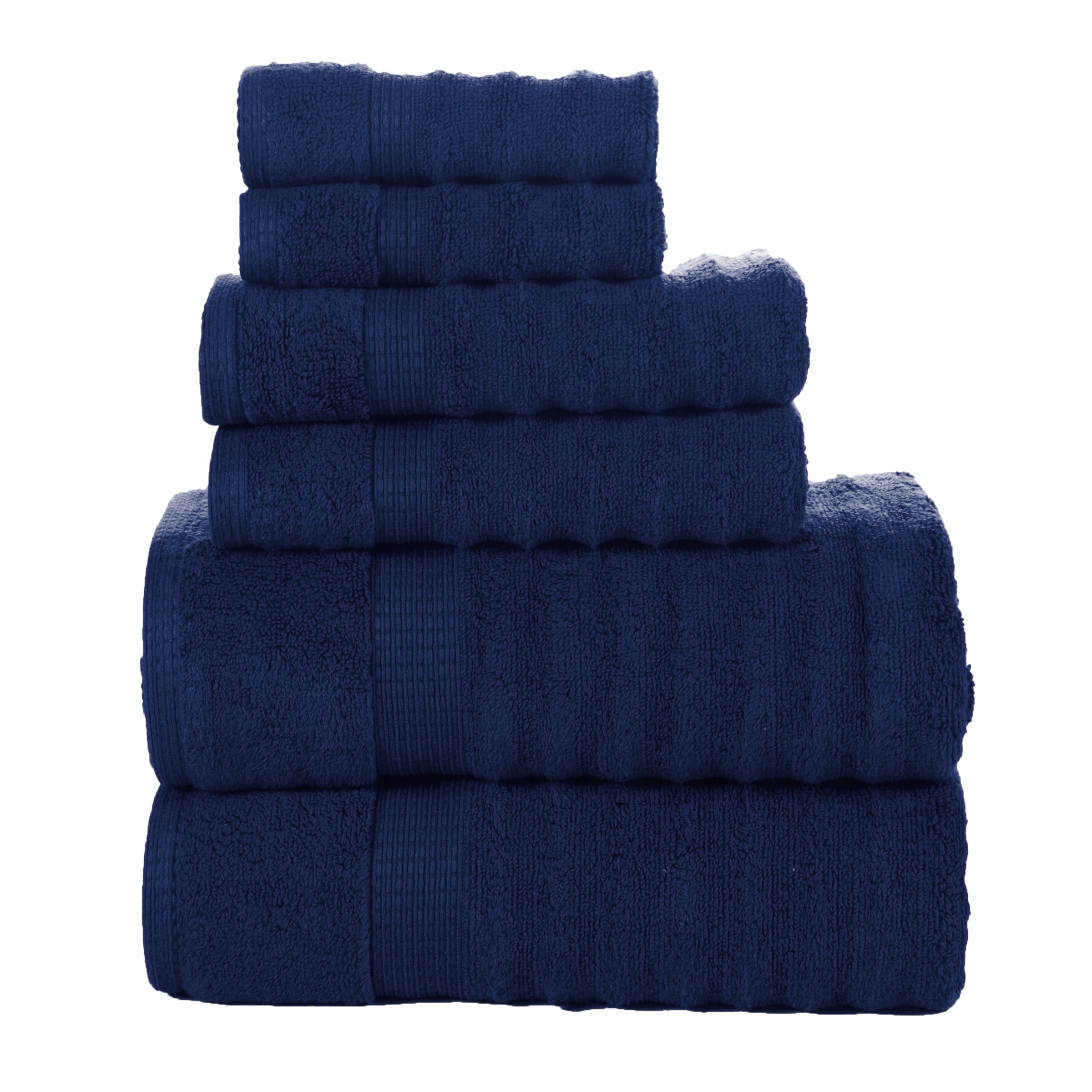 2 bath towels 100% Bamboo Towels 6 pcs 2 washcloths 2 bath towels 