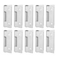 thumbnail image 3 of Hinge,10Pcs Door Hinge Stainless Door Locking Device Stainless Steel Hinge Best in its Class, 3 of 8