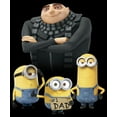 thumbnail image 2 of Boy's Despicable Me Father's Day #1 Dad Pull Over Hoodie Black X Large, 2 of 4