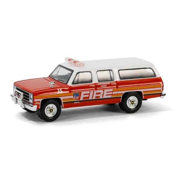 1/64 1991 Suburban, FDNY Battalion Chief, Hobby Exclusive Greenlight 30501