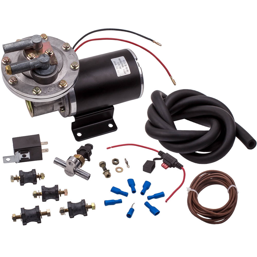 Maxpeedingrods Electrical Vacuum Pump Set for Brake Booster 12V 18" to 22" Universal