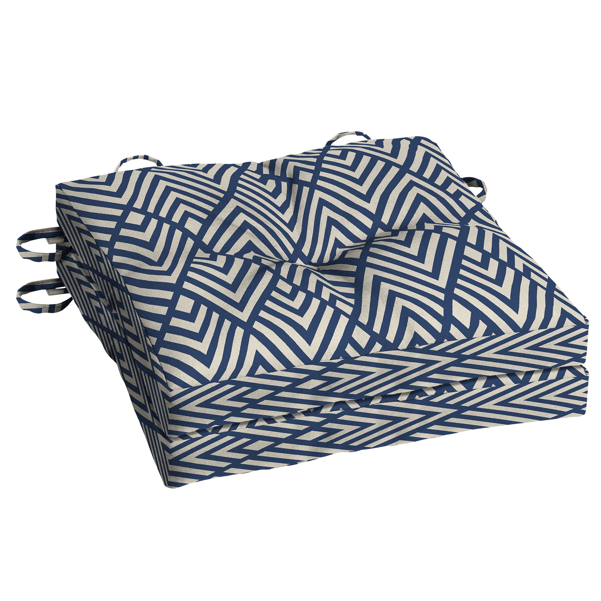 Better Homes & Gardens Retro Diamonds Bistro Seat Cushion Set Of 2