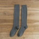 thumbnail image 5 of Calcetines largos hasta la rodilla para hombre, ligeros, gruesos, térmicos, talla única, de algodón Gris oscuro, 5 of 8