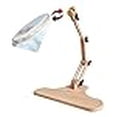 thumbnail image 3 of Nurge Adjustable Embroidery Table Stand, Cross Stitch Hoop Stand, Embroidery Hoop Holder. Hand Polished Natural Wood. ( Model No:190-4), 3 of 4