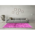 thumbnail image 3 of Ahgly Company Indoor Round Persian Pink Traditional Area Rugs, 6' Round, 3 of 4