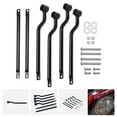 thumbnail image 4 of KAKOWELY saddlebag support rack 1 Set of Saddlebag Support Rack Motorcycle Bag Rack Saddle Mounting Bracket Support Rod Accessory7.87"X7.09"X0.79", 4 of 5