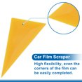 thumbnail image 6 of Unique Bargains 1 Pc Car Squeegee for Film Yellow 16cm L Multifunctional Scraper Tool for Washing Wiping Glass Wallpaper, 6 of 7