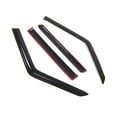 thumbnail image 2 of TuningPros Outside Mount Window Visor Deflector Smoke Tinted 4 Pcs Set For 1989-1997 Geo Geo Tracker, 2 of 6