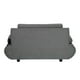 thumbnail image 4 of Sofá Love Seat Bali Rogga 2 Plazas Gris Oscuro, 4 of 8