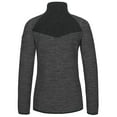 thumbnail image 2 of Little Donkey Andy Women's Lightweight Thermal Jackets for Running Golf Hiking Windproof Warm Black Heather XS, 2 of 7