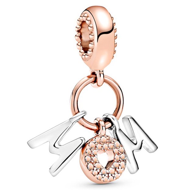 Charms Pandora de Serie Love Familiar Encanto Plata 925