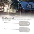 thumbnail image 4 of Multi Purpose Pry Tool, Easy Using 2 PCS Automotive Picks Hooks Scraper Tool Accurate Durable  for Home, 4 of 7