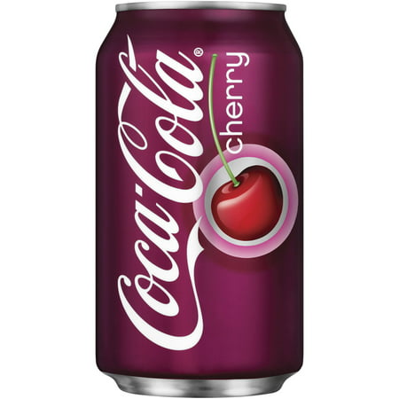 Cherry Coke 12 oz Single & Cola, 6 pk