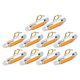 thumbnail image 4 of 10 Unids/Set Luz de Marcador Lateral Bling Bling 16 LED Amarilla 1200LM IP67, 4 of 12
