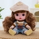 thumbnail image 1 of Silicone Doll Dress Up Princess Multi Joint Removable Girl Gift 8.6 Inch Baby Dolls For 3 4 5 6 Years Old Girls Small Baby Dolls For Toddlers Kids And Girls, 1 of 9