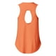 thumbnail image 5 of Prolriy - Camiseta deportiva para mujer, sin mangas, transpirable, con cuello redondo, para gimnasio, yoga, color naranja, talla L, 5 of 5