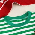 thumbnail image 6 of Xudanell Baby Boy Clothes 12-18 Months Christmas Boys Outfits Deer Truck Print Sweatshirts Pants with Plaid, 6 of 9