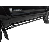 N-Fab by RealTruck RKR Rails for Toyota Tacoma | Cab Length, Tubular Steel, Textured Black | T054RKRCC | Fits 2005-2015 Toyota Tacoma Double Cab All Beds, SRW Gas