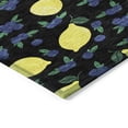 thumbnail image 3 of Addison Rugs Chantille Indoor/Outdoor Transitional Fruits Black Machine Washable Rectangle Rug, 9' x 12', 3 of 8