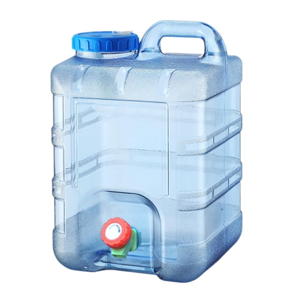 Contenedor de agua de 20 grifo, de agua portátil, de agua, de almacenamiento de agua para cocinar, senderismo, Camping,