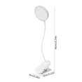 thumbnail image 6 of Clip-on Book Light, Eye Care, 3 Color Changeable, Portable Reading Lamp, Battery & USB Operated, Bed Light, Bookworms, 6 of 6