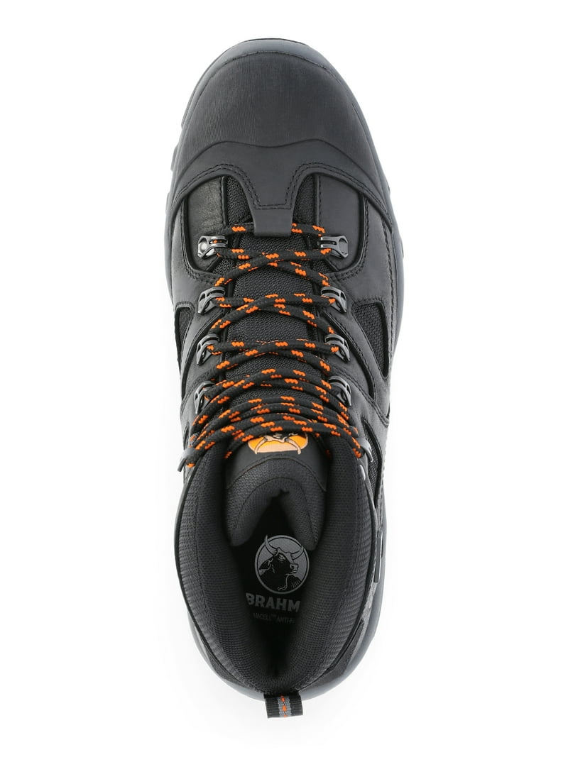 Brahma Men's Waterproof Steel Toe Slip and Oil Resistant Hiker