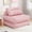 Pink, variant on Mr IRONSTONE 3 in 1 Folding Sofa Bed, Convertible Sleeper Chair with Pillow, Corduroy Memory Foam Floor Sofa Lounge Chair for Living Room Dorm, Pink