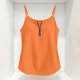 thumbnail image 4 of Neewe Women's Zipper V-Neck Sleeveless Summer Tops Business Casual Work Tunic Tank Tops Dressy Blouse Shirt, 4 of 8
