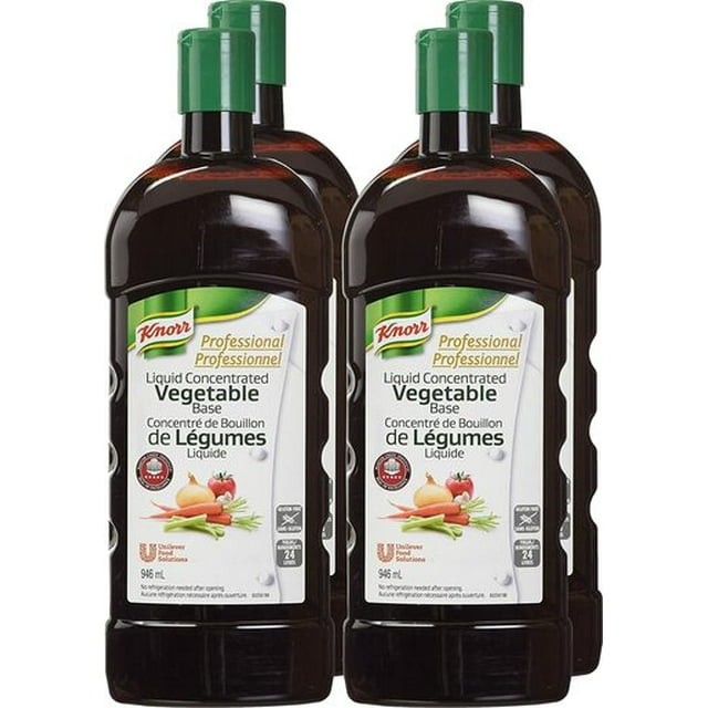 Knorr Base de Légumes, Concentré Liquide, Sans Gluten-946 ml - (4/caisse)