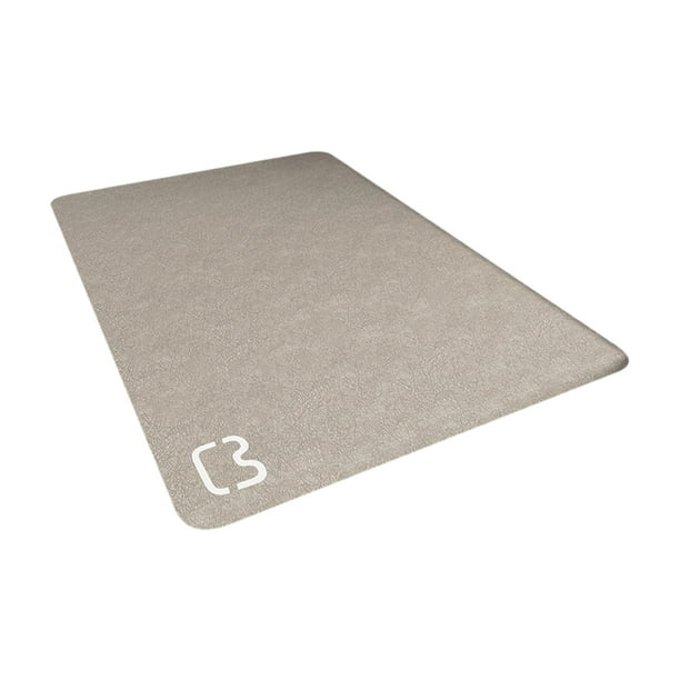 Toystoory Alfombrilla de baño antideslizante con estilo, resistente al agua y duradera, cómoda, fácil de limpiar, alfombrillas para el suelo Juegos de accesorios de baño café