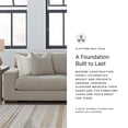 thumbnail image 5 of Signature Design by Ashley Maggie Flax Sofa with Decorative Accent Pillows, 5 of 18