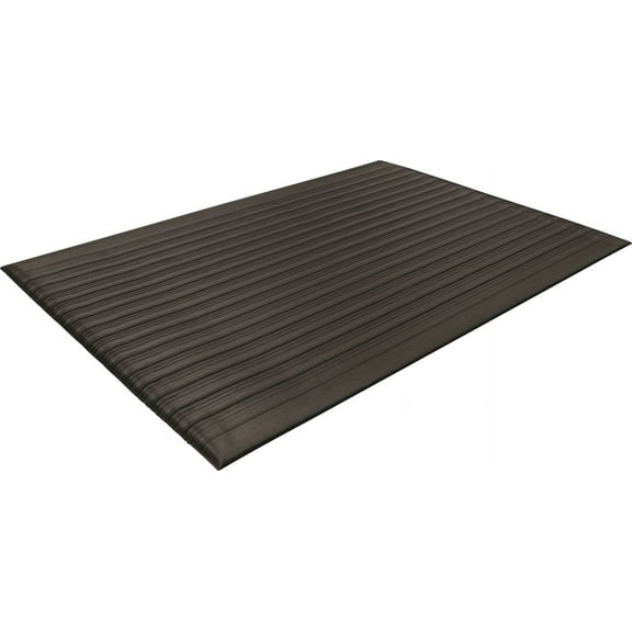 Guardian Air Step Anti-Fatigue Floor Mat, Vinyl, 2'x3', Black