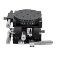 thumbnail image 5 of 4 Axis Manual Linear Positioning Stage Bearing Tuning Platform Sliding Table 90mmx90mm, 5 of 12