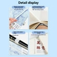 thumbnail image 5 of Notebook Fieroe Lined Journal Notebook for Women & Men 192 Pages College Ruled Notebook for Writing Note Taking Work 100 Gsm Thick Paper Hardcover Journal Medium 5.83" X 8.83", Notebook for Recording, 5 of 6