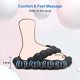 thumbnail image 3 of Chanclas Bubble Slides para mujeres y hombres, sandalias acolchadas gruesas para masajes, playa, piscina, ducha (negro), 3 of 5